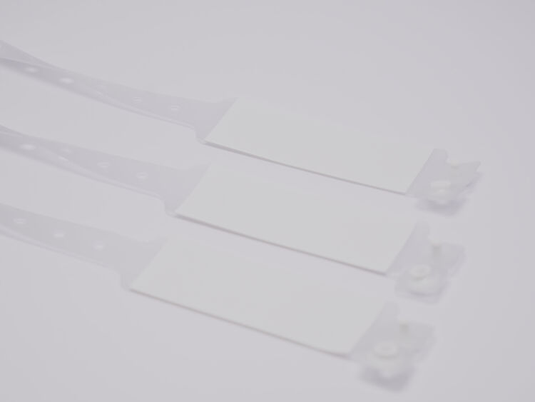 Bracelet hôpital étiquette à insérer - Adulte