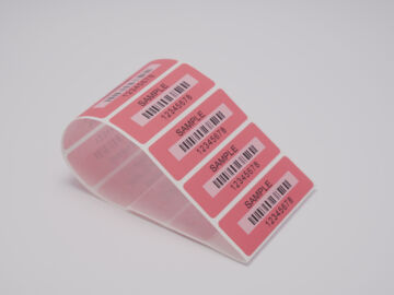 Etiquette Anti-fraude sans Résidu