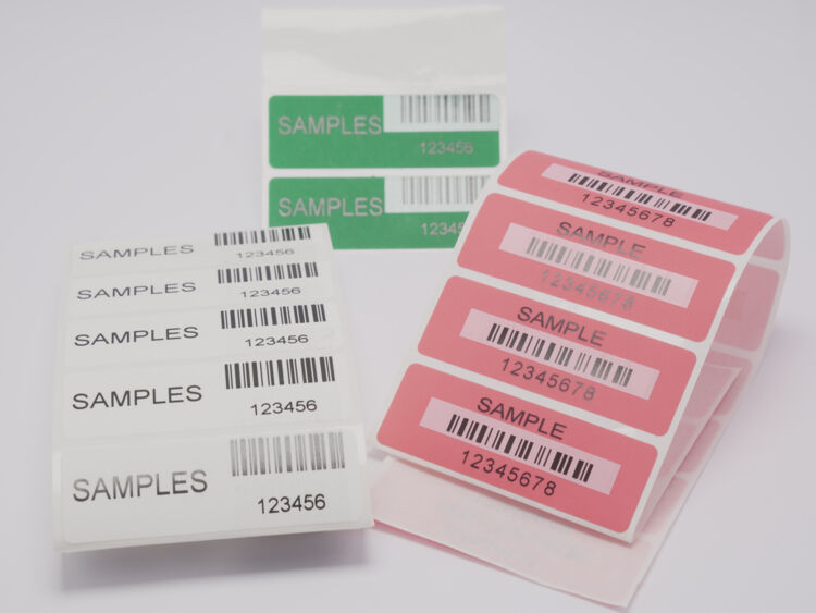 Étiquette Anti-fraude avec transfert