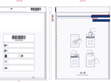 Enveloppe de sécurité opaque