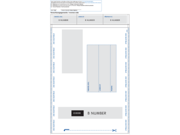 Sac de sécurité A4 opaque